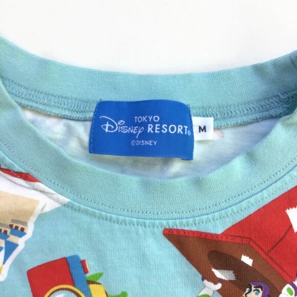 Disney Tokyo Resort Toy Story T Shirt Adult Medium Men Women All Over Print EXC - Picture 3 of 7